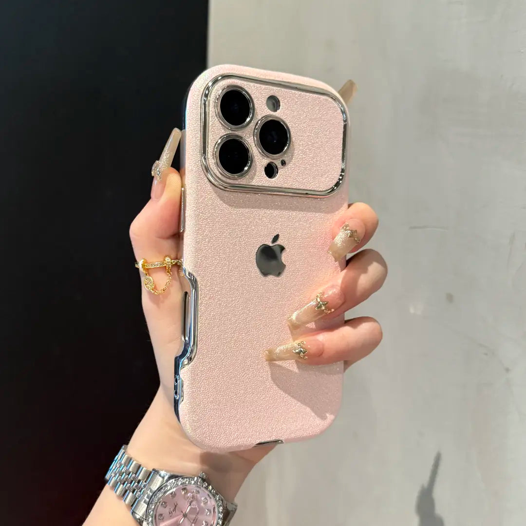 Large – window glitter case for iPhone