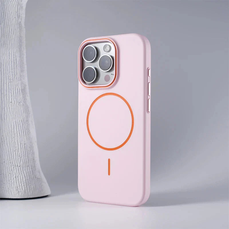 Light luxury matte magnetic iPhone protective case