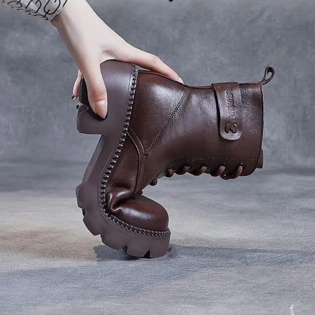 Women's Orthopedic Comfortable Leather Boots - Perfect Gift