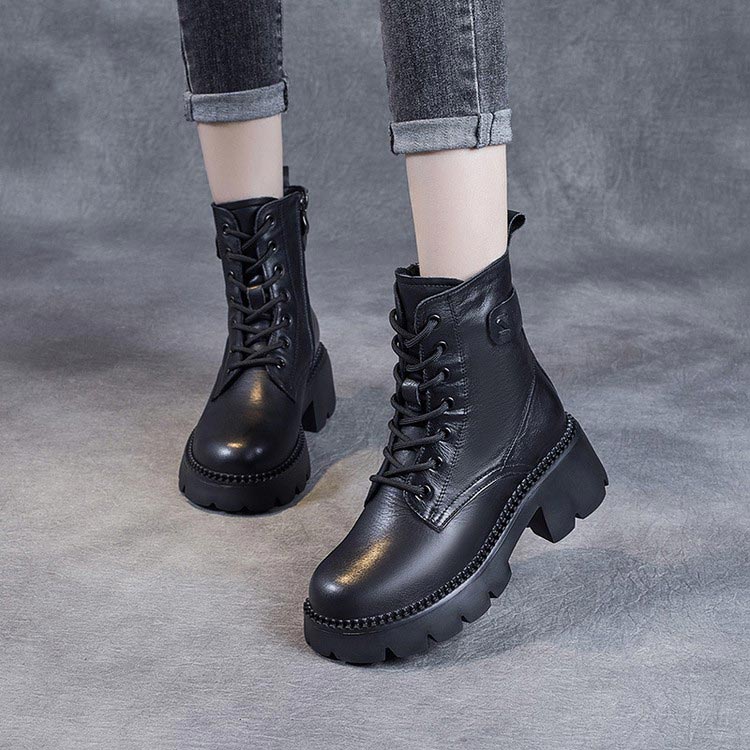 Women's Orthopedic Comfortable Leather Boots - Perfect Gift