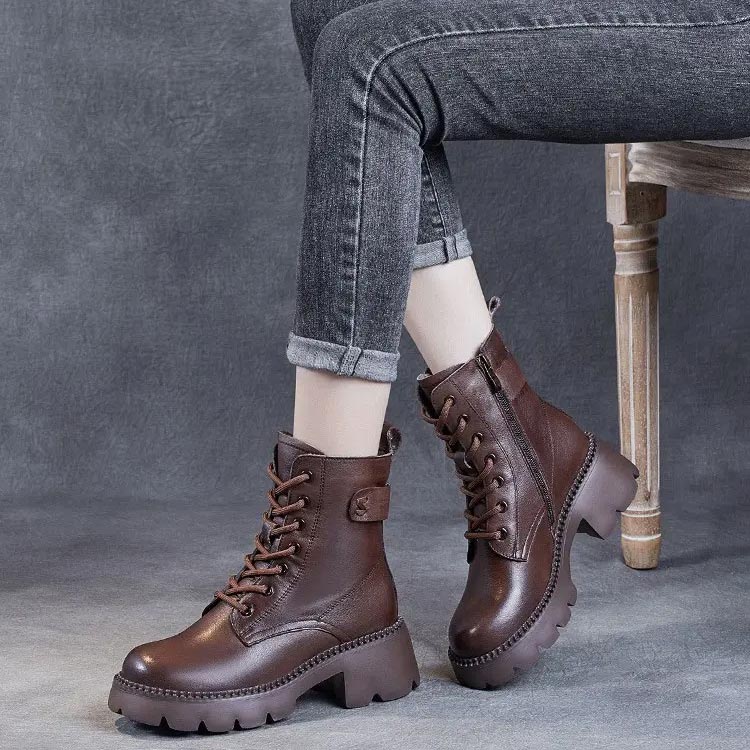 Women's Orthopedic Comfortable Leather Boots - Perfect Gift