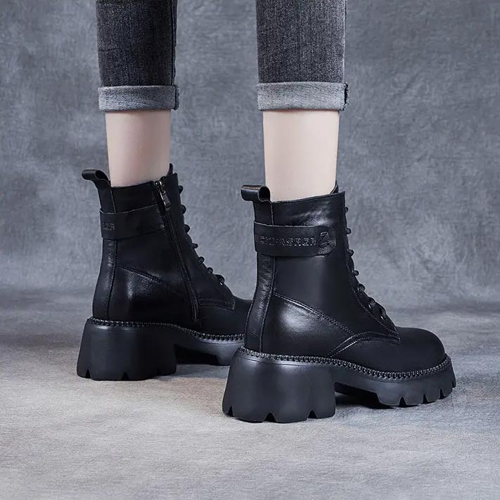 Women's Orthopedic Comfortable Leather Boots - Perfect Gift