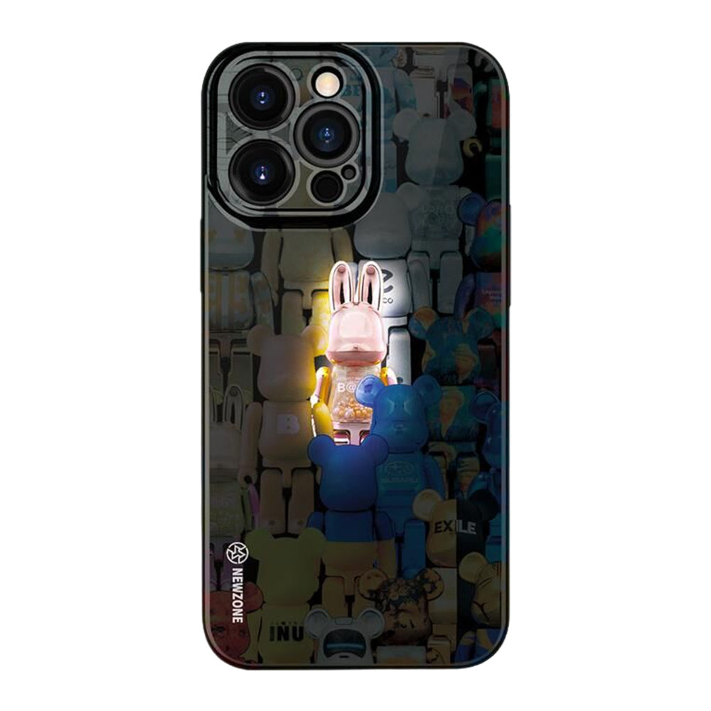 Violent Bear Phone Case Coated Glass Film