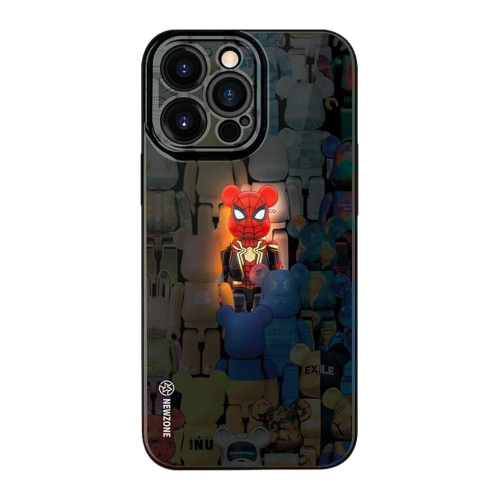 Violent Bear Phone Case Coated Glass Film