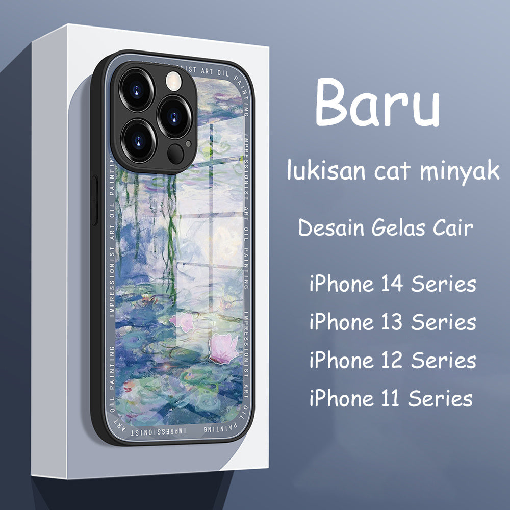Oil Painting Liquid Phone Case