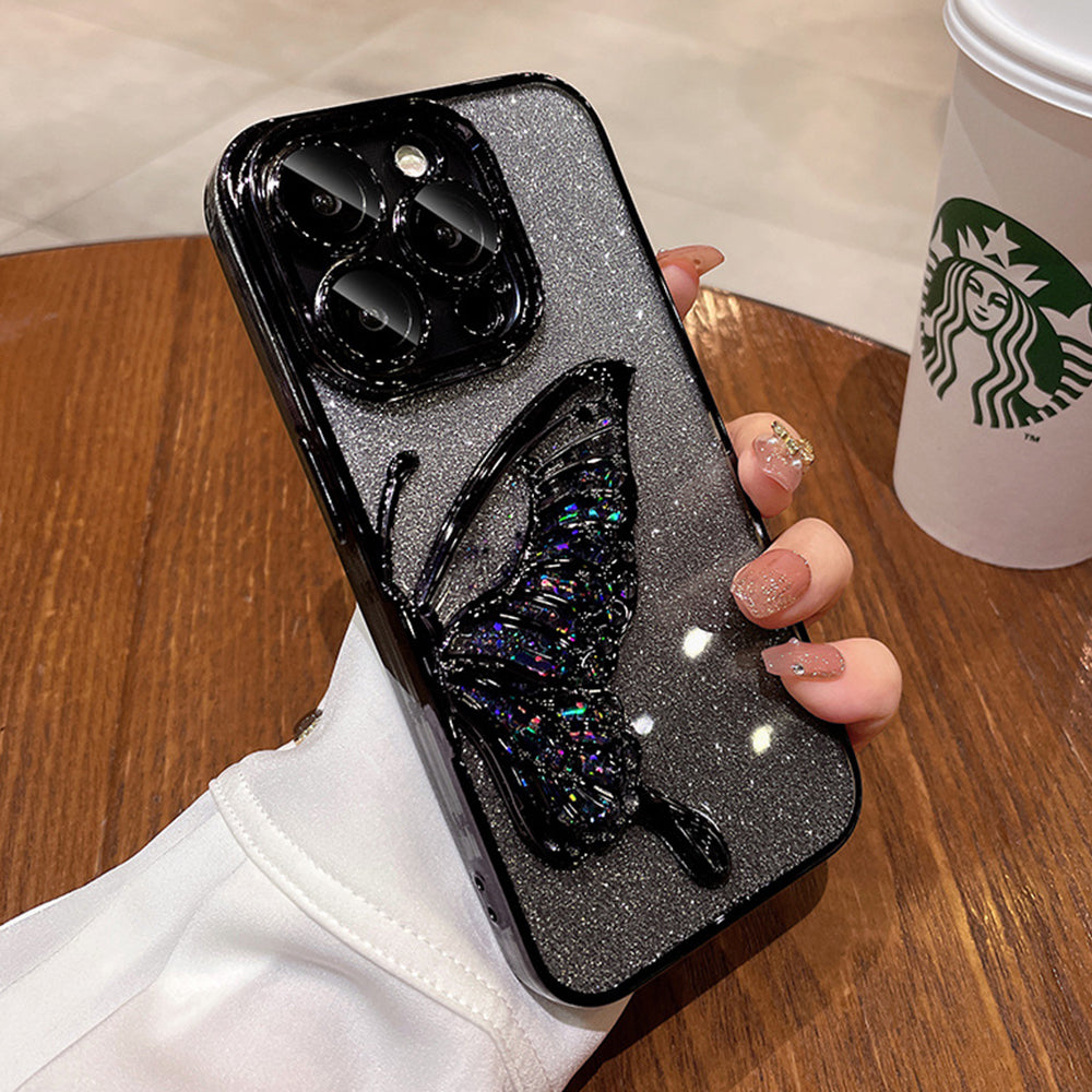 Shimmer Diamonds Sparkling Butterfly Phone Case