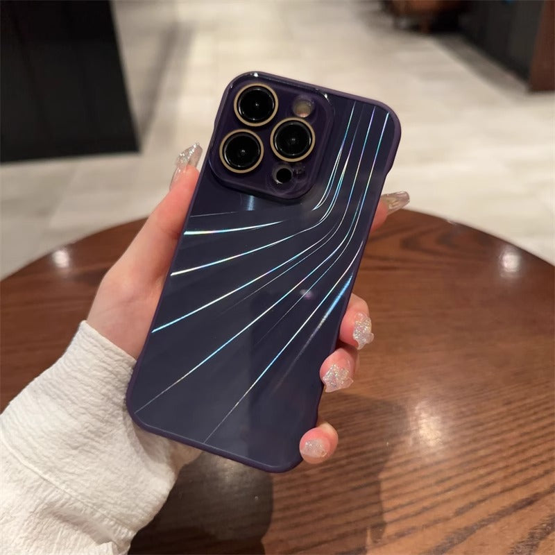 Electroplated Frameless Gold Magnetic Mobile Phone Case