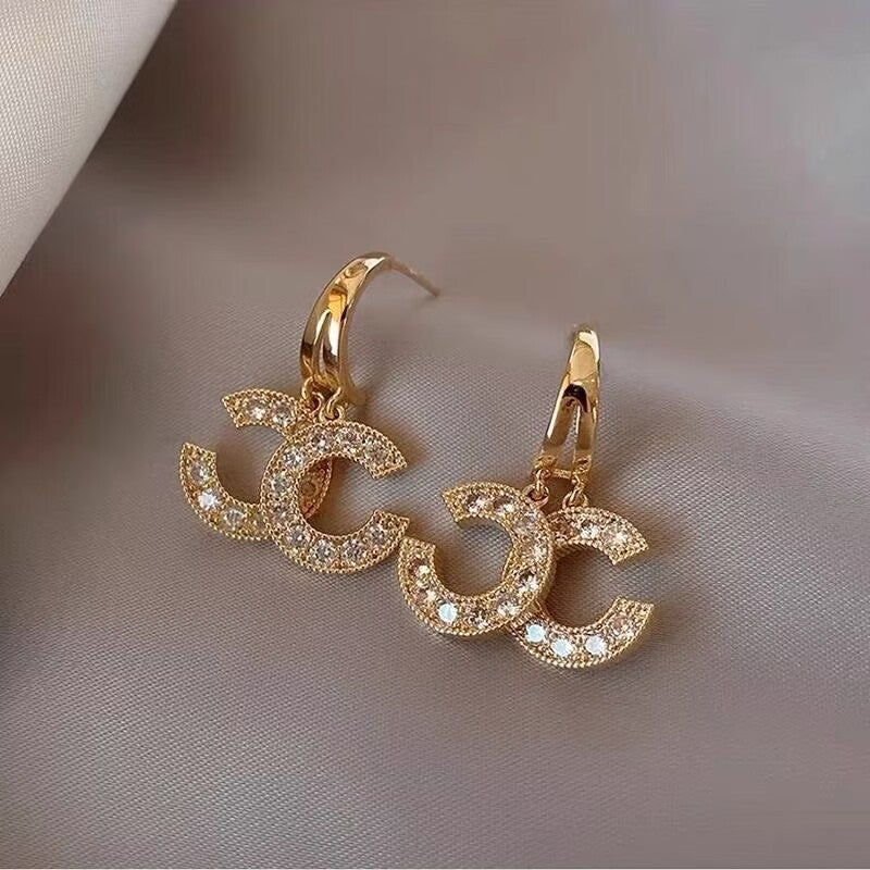 BUY 1 GET 1 FREE-Super Comfortable Double C Earrings That Are Popular Around The World