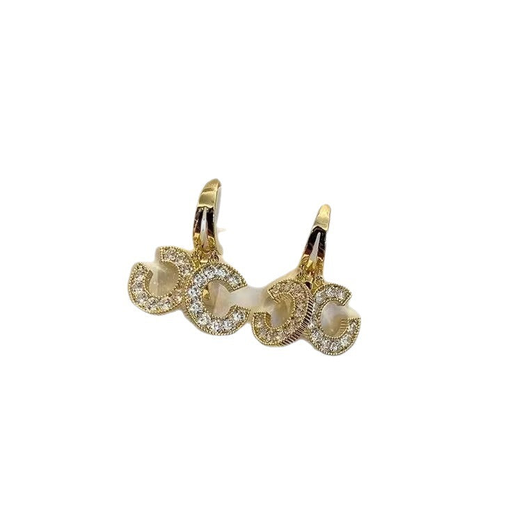 BUY 1 GET 1 FREE-Super Comfortable Double C Earrings That Are Popular Around The World
