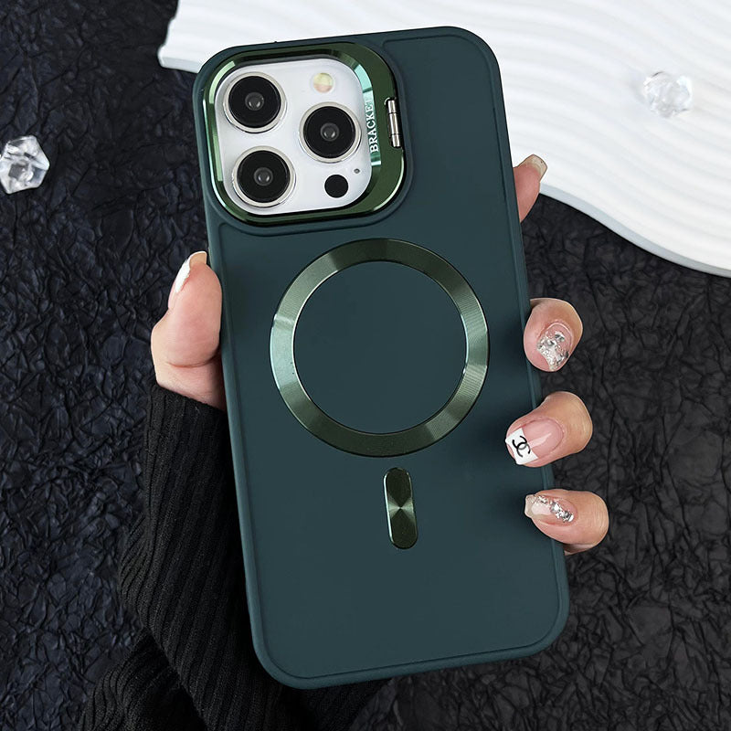 Lens Holder Magnetic With Same Color Lens Film Phone Case
