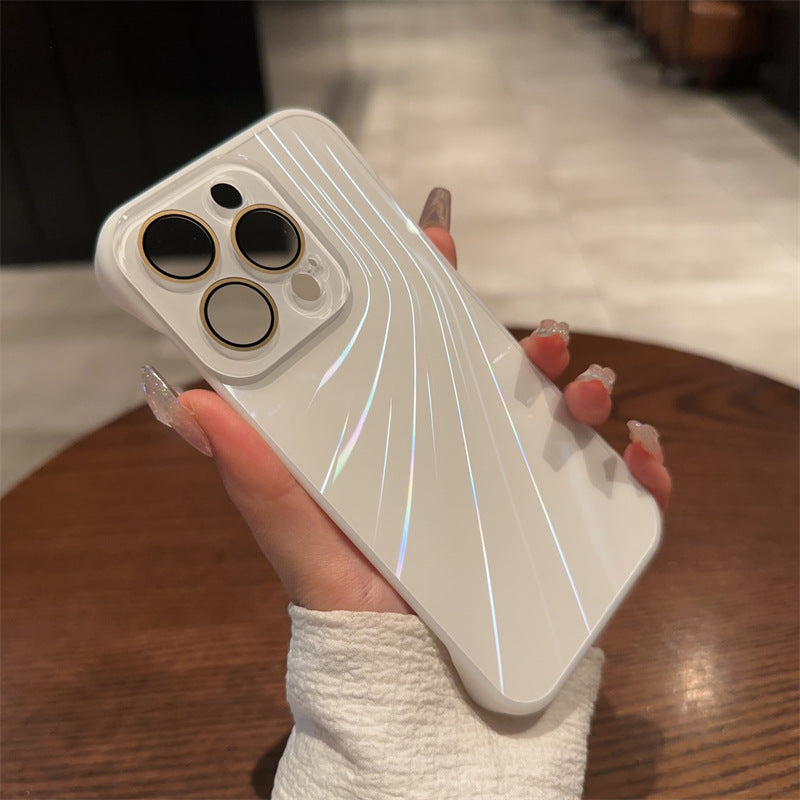 Electroplated Frameless Gold Magnetic Mobile Phone Case