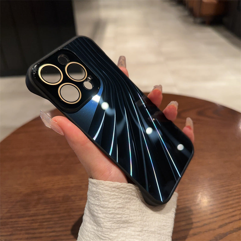 Electroplated Frameless Gold Magnetic Mobile Phone Case