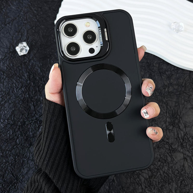 Lens Holder Magnetic With Same Color Lens Film Phone Case
