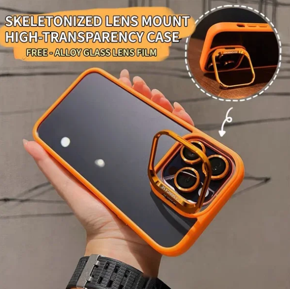 ๐ฎ๐ฌ๐ฎ๐ฐ ๐ฅFree Lens Film-Transparent Bracket Phone Case
