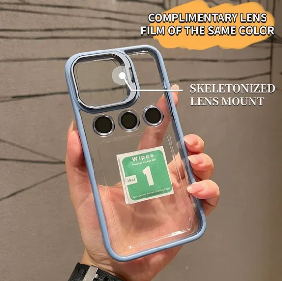๐ฎ๐ฌ๐ฎ๐ฐ ๐ฅFree Lens Film-Transparent Bracket Phone Case