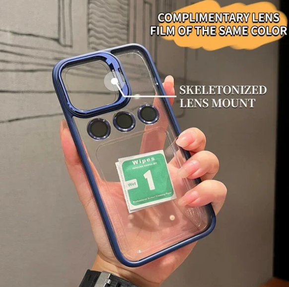 ๐ฎ๐ฌ๐ฎ๐ฐ ๐ฅFree Lens Film-Transparent Bracket Phone Case