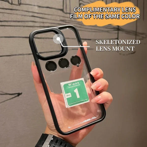 ๐ฎ๐ฌ๐ฎ๐ฐ ๐ฅFree Lens Film-Transparent Bracket Phone Case