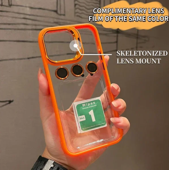 ๐ฎ๐ฌ๐ฎ๐ฐ ๐ฅFree Lens Film-Transparent Bracket Phone Case