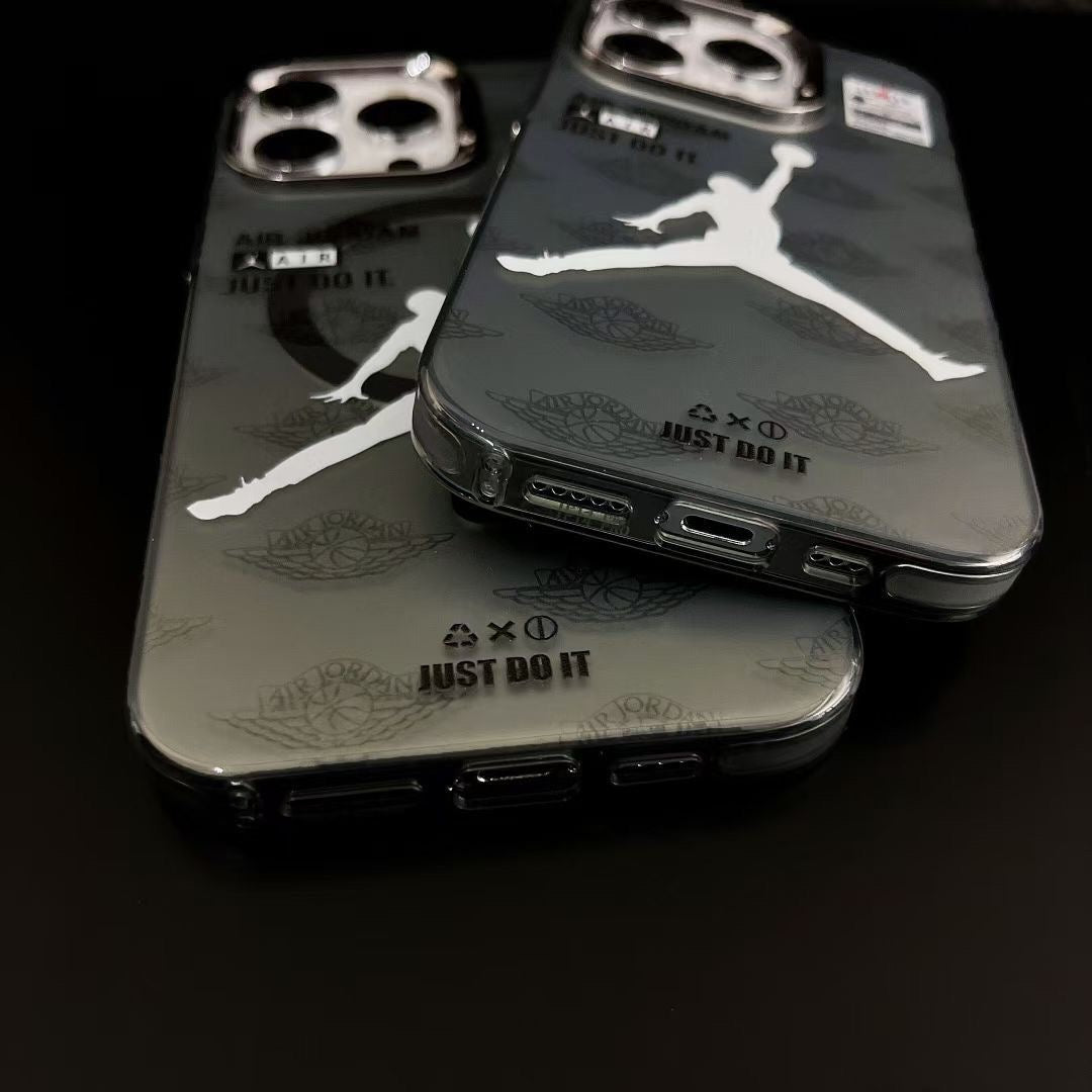 Trendy brand sports iPhone magnetic protective case