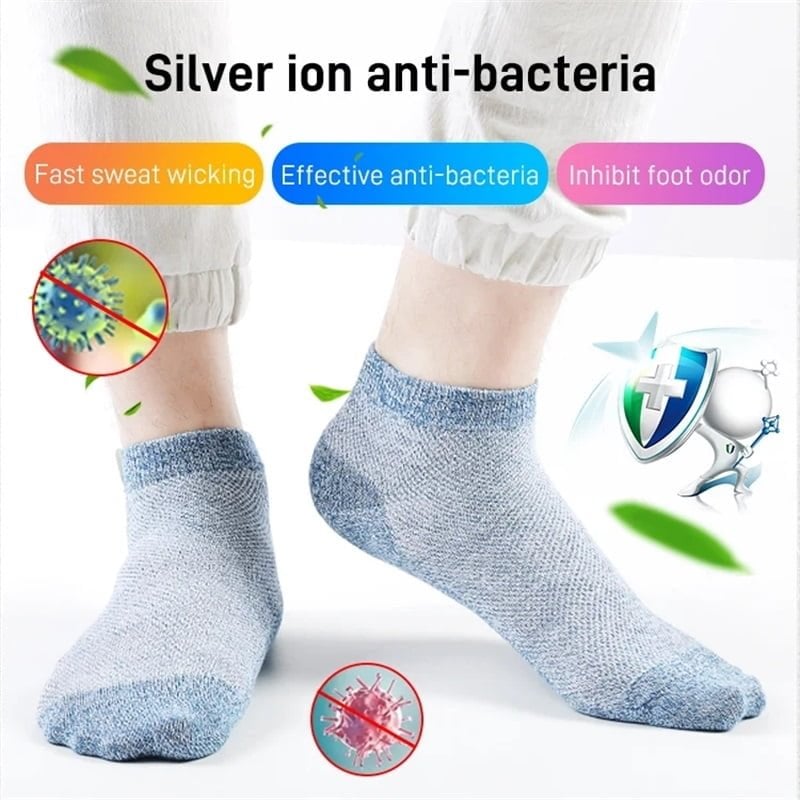 (đ„Factory Outlet Sale - 50% OFF) - Men's Breathable Anti-bacterial Deodorant Socks