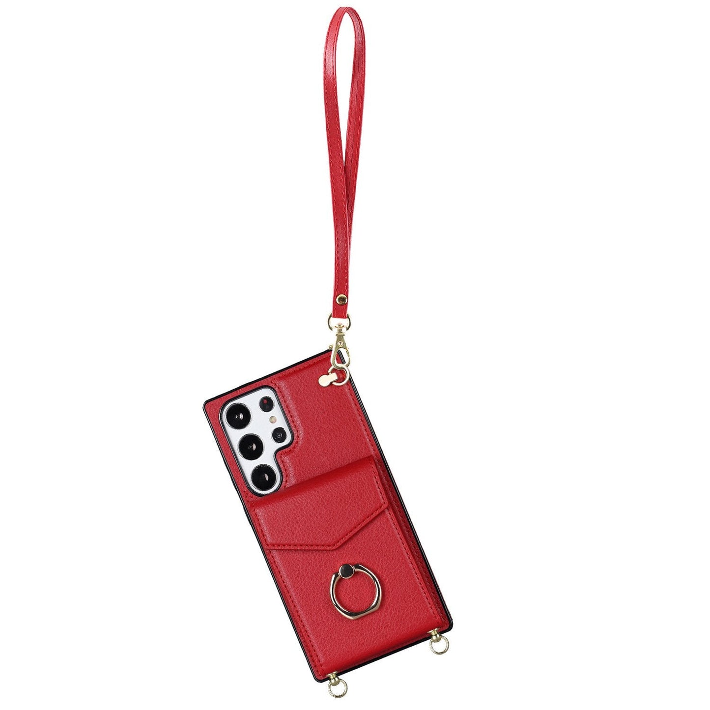 Crossbody Card Holder Phone Case for Samsung S