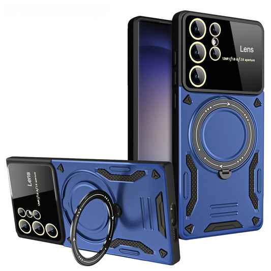 Magnetic Stand Shockproof Armor Case for Samsung Series