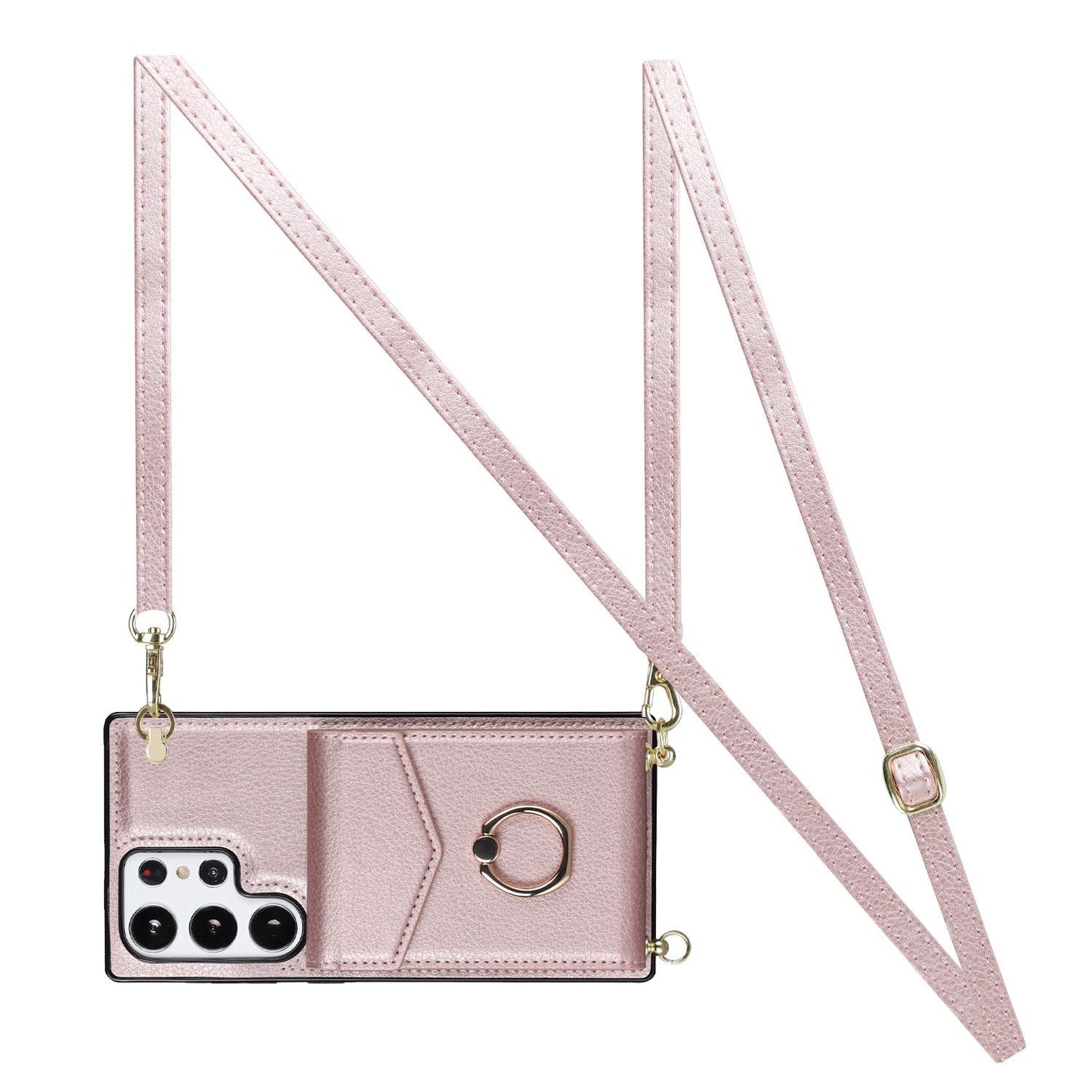 Crossbody Card Holder Phone Case for Samsung S