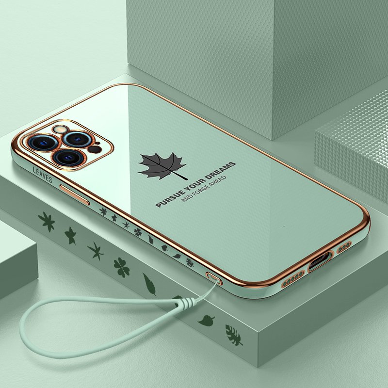 Square Maple Phone Case for iPhone Series