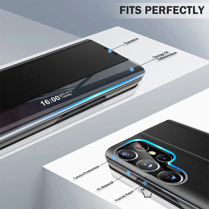For Samsung Smart Window Phone Case