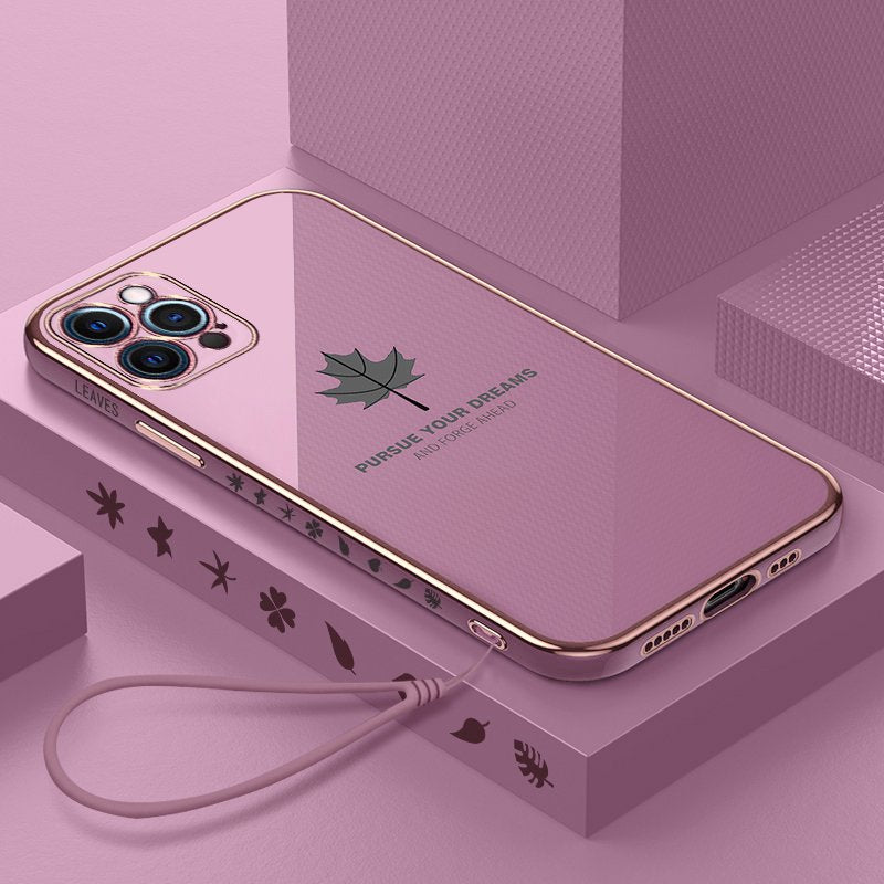 Square Maple Phone Case for iPhone Series