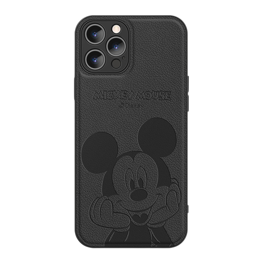 Cartoon Mouse Leather Phone Case