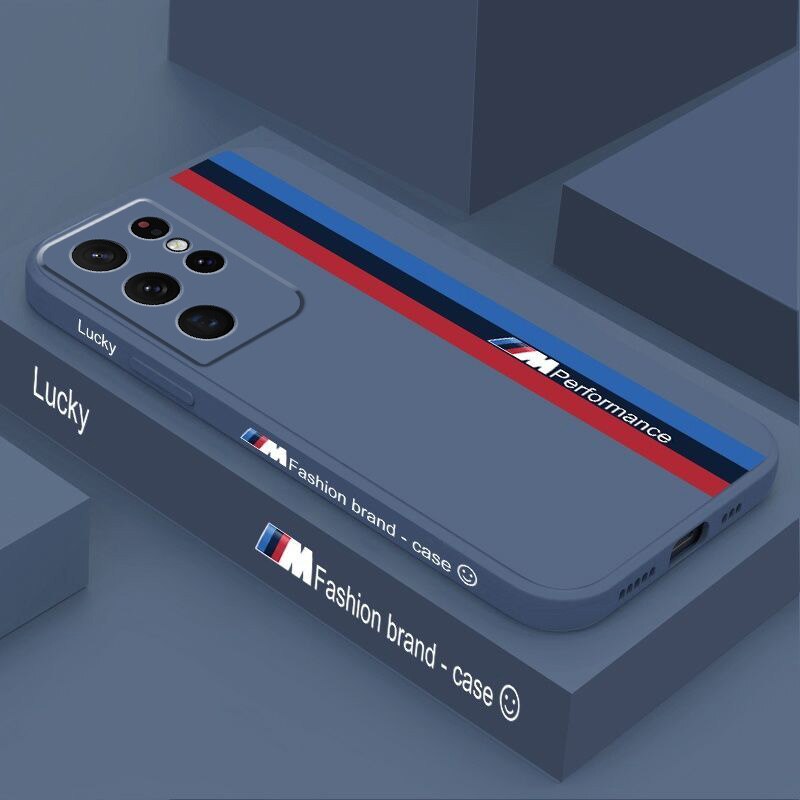 Casing Pelindung Fashion Silikon Cair untuk Samsung Galaxy