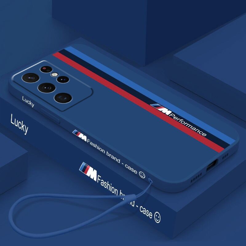 Casing Pelindung Fashion Silikon Cair untuk Samsung Galaxy