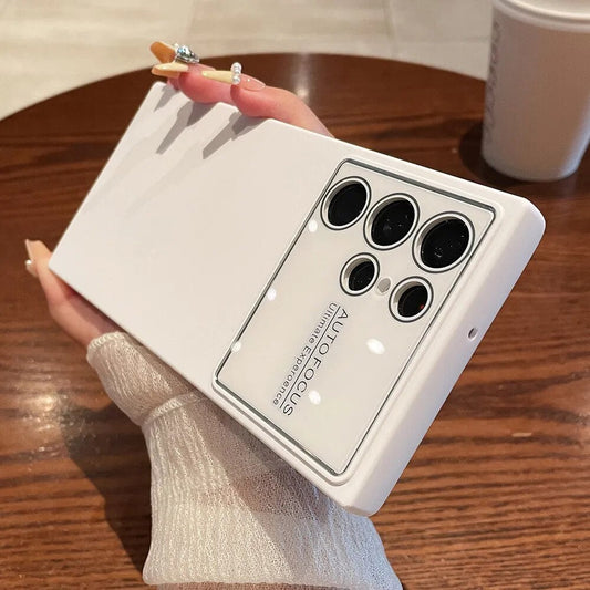 Liquid Silicone Lens Protection Case For Samsung Galaxy