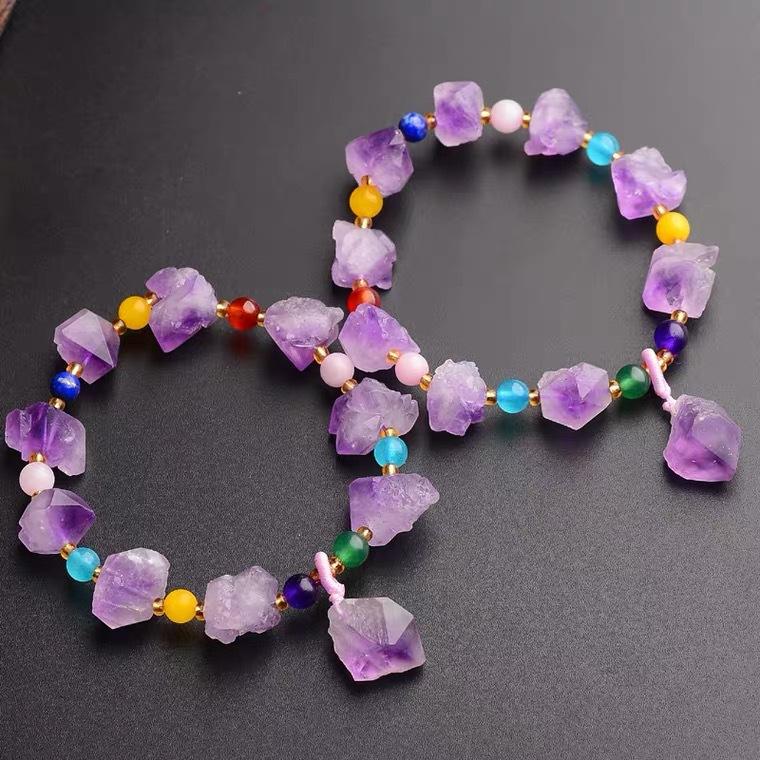 Amethyst & Brave Bracelet