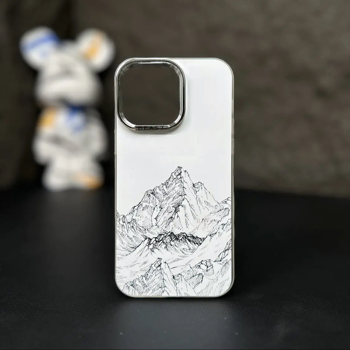 Snow Mountain Laser Phone Case
