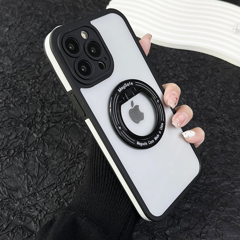 Anti-slip Edge Magnetic Ring Holder Phone Case