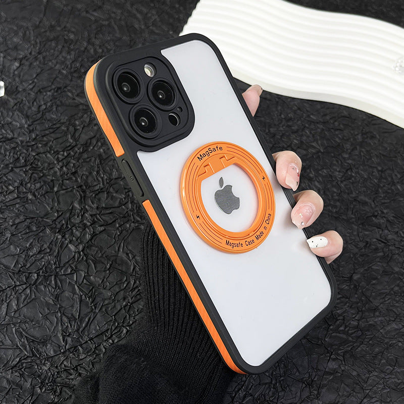 Anti-slip Edge Magnetic Ring Holder Phone Case