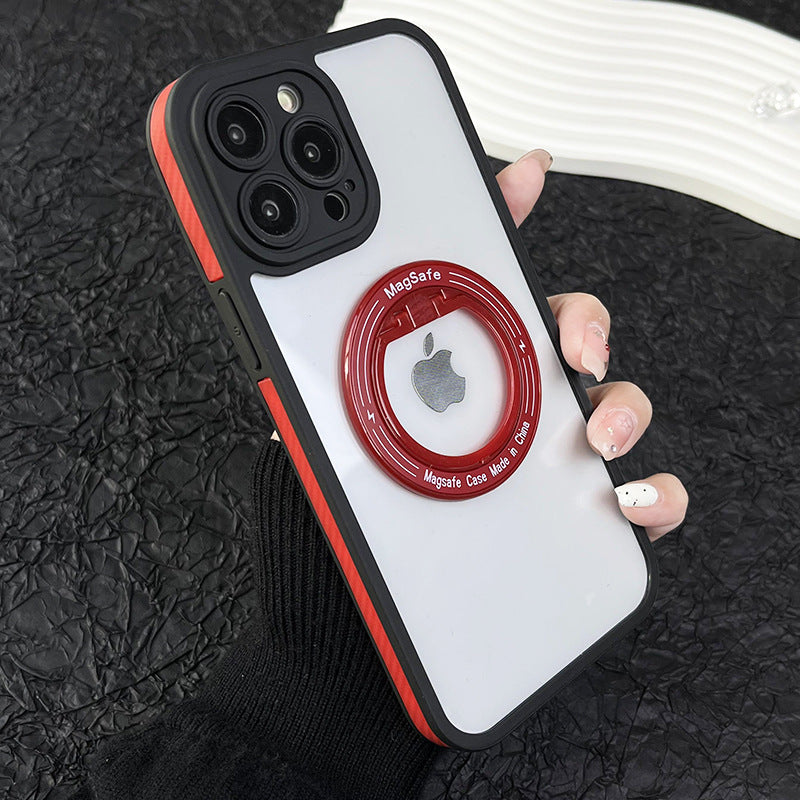 Anti-slip Edge Magnetic Ring Holder Phone Case