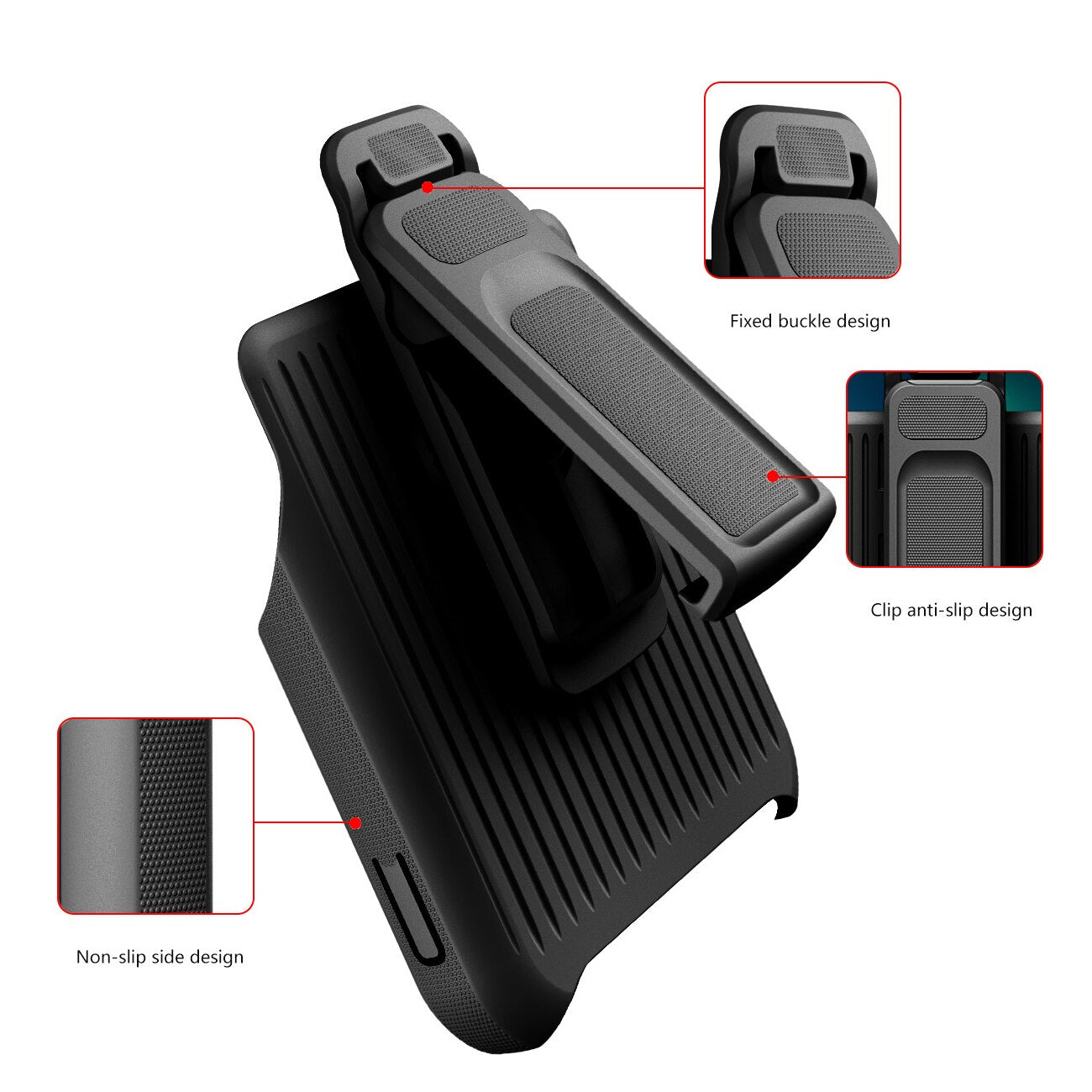 Bracket Shockproof Hard Case for iPhone