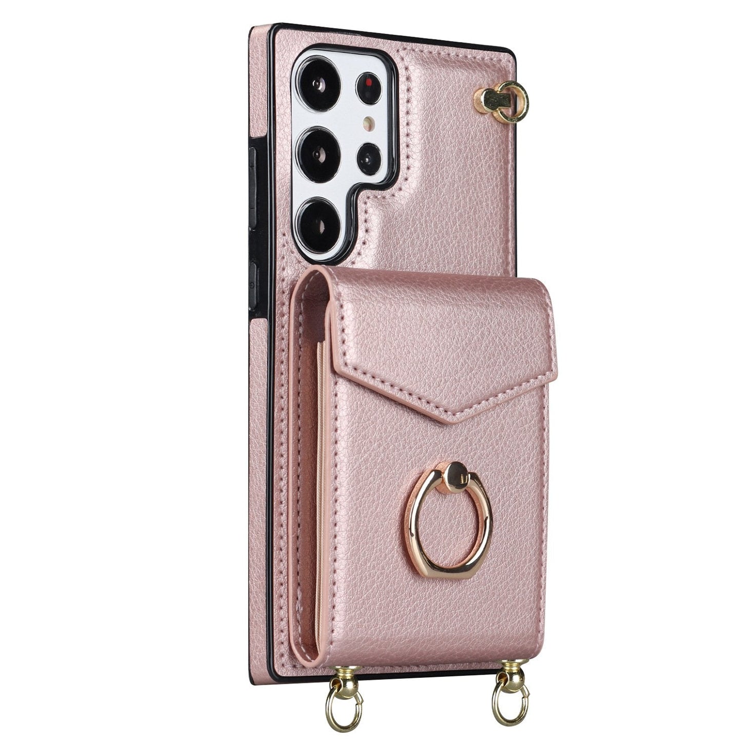 Crossbody Card Holder Phone Case for Samsung S