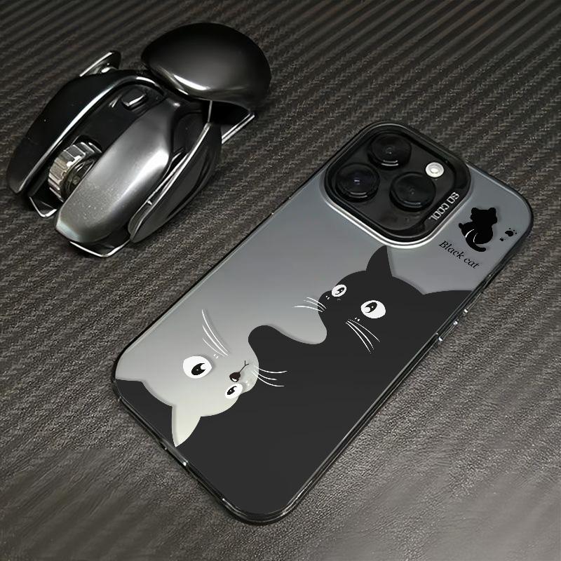 (Treasure Of The Store)INS Style Black And White Kitten Phone Case