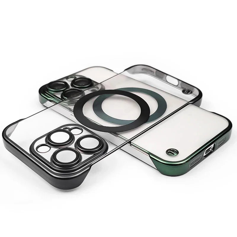 Ultra-thin Frameless Transparent Case For iPhone