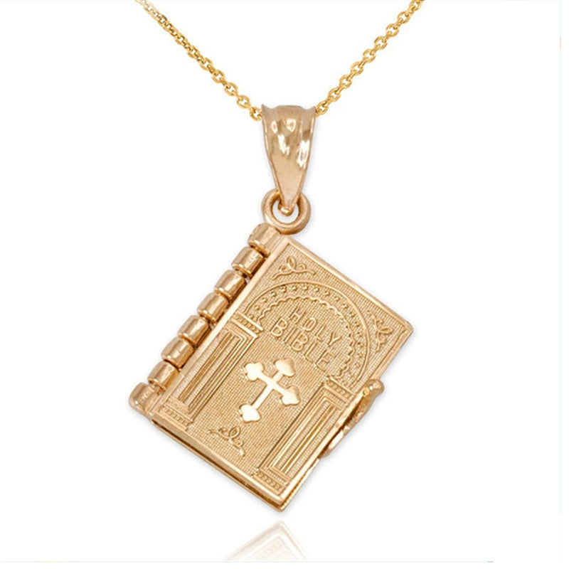 🎄Christmas Pre-sale🎁Openable Holy Cross Bible Pendant