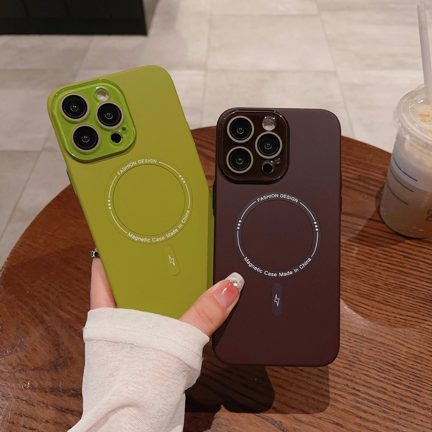 Eagle-eye All-Inclusive Lens Skin-Feel Magnetic Phone Case