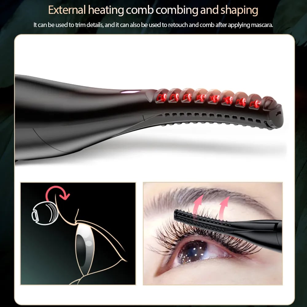 🔥Hot sale -49%💥Rechargeable Heated Eyelash Curler for Quick Heating Curling