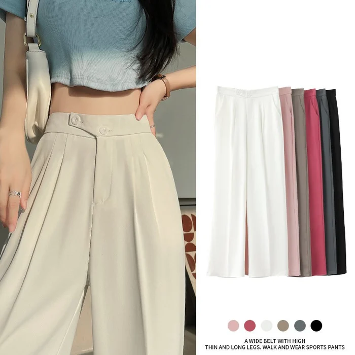 🔥Spring Hot Sale✨Woman's Casual Full-Length Loose Pants