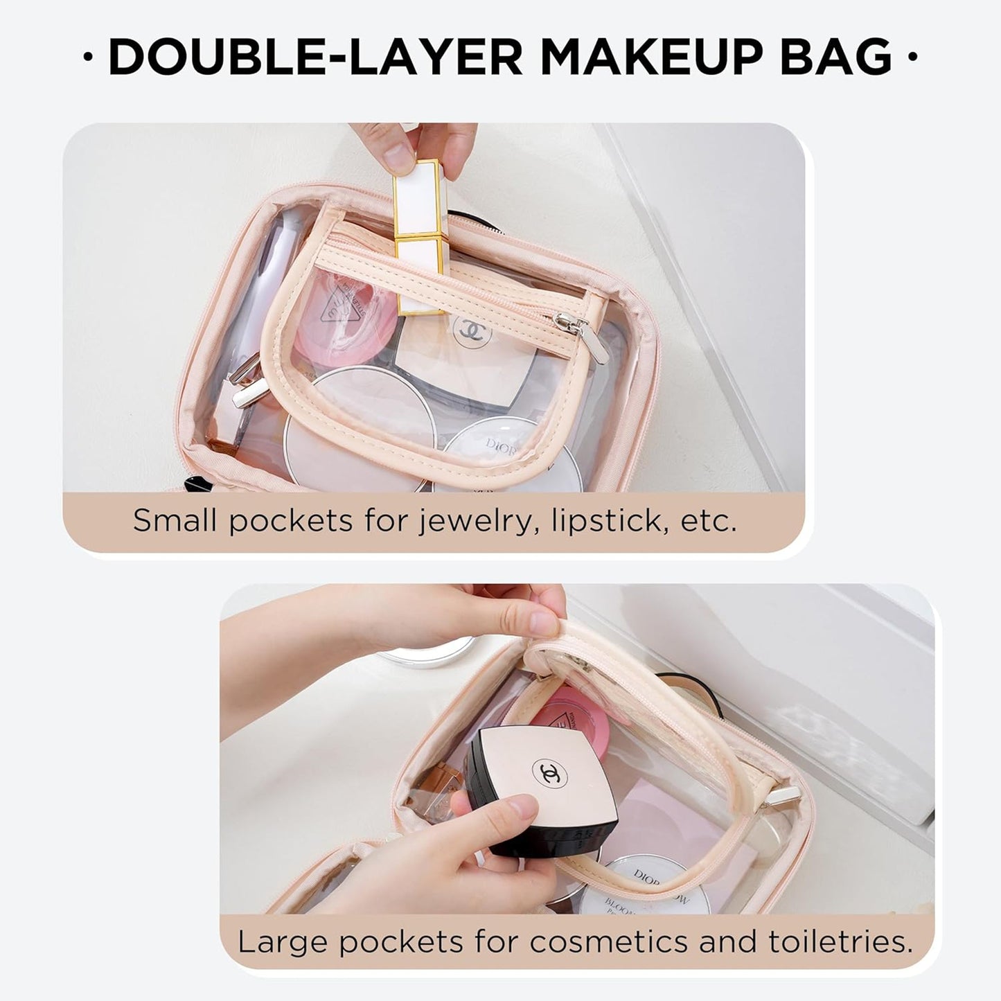 Transparent Cosmetic Bag