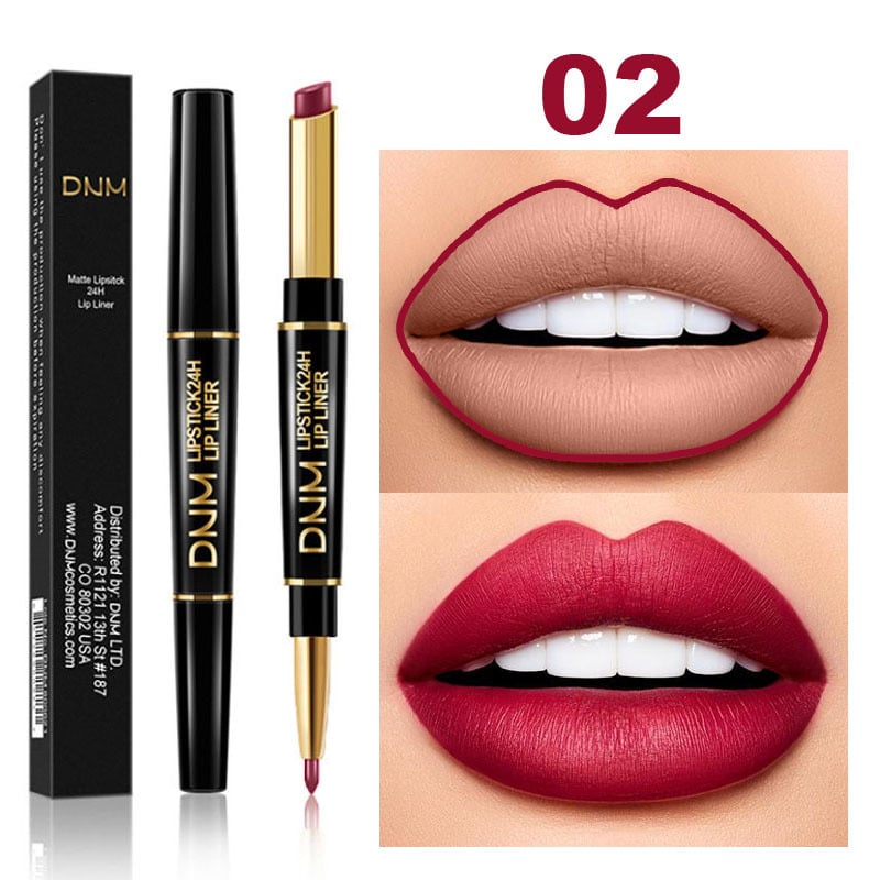 💖Last Day 49% OFF💎$9.99💄2-in-1 Waterproof Lipstick Lip Liner