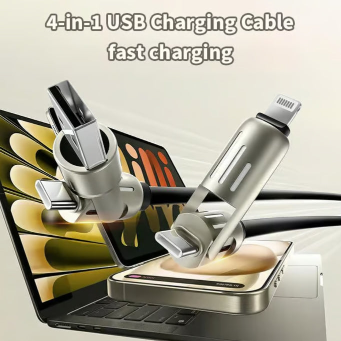 Last Day 49% OFF🔥4-in-1 USB Charging Cable fast charging MAX 240W